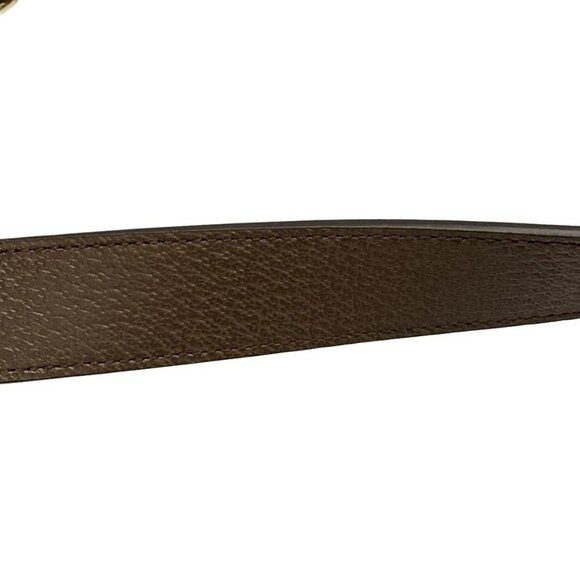 Auth GUCCI Interlocking G/GG Plus/GG Supreme 703807 Dark Brown Beige PVC Leather - Picture 8 of 15